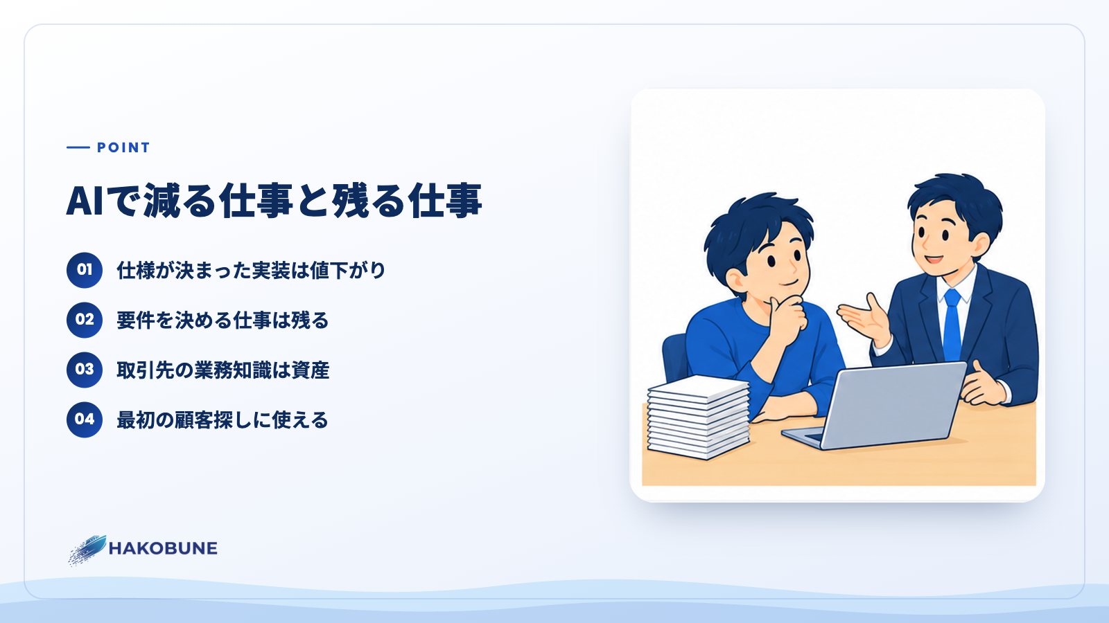 AIで減る仕事と残る仕事