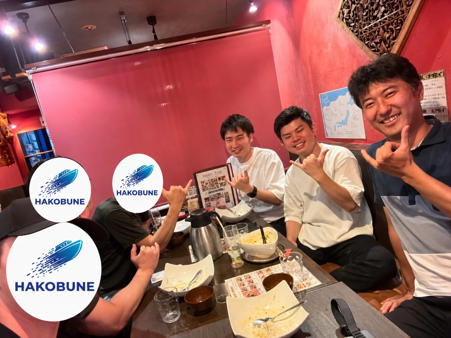 池袋のランチ会(2026年7月15日・6名)。少人数なので、近況を話す時間が全員